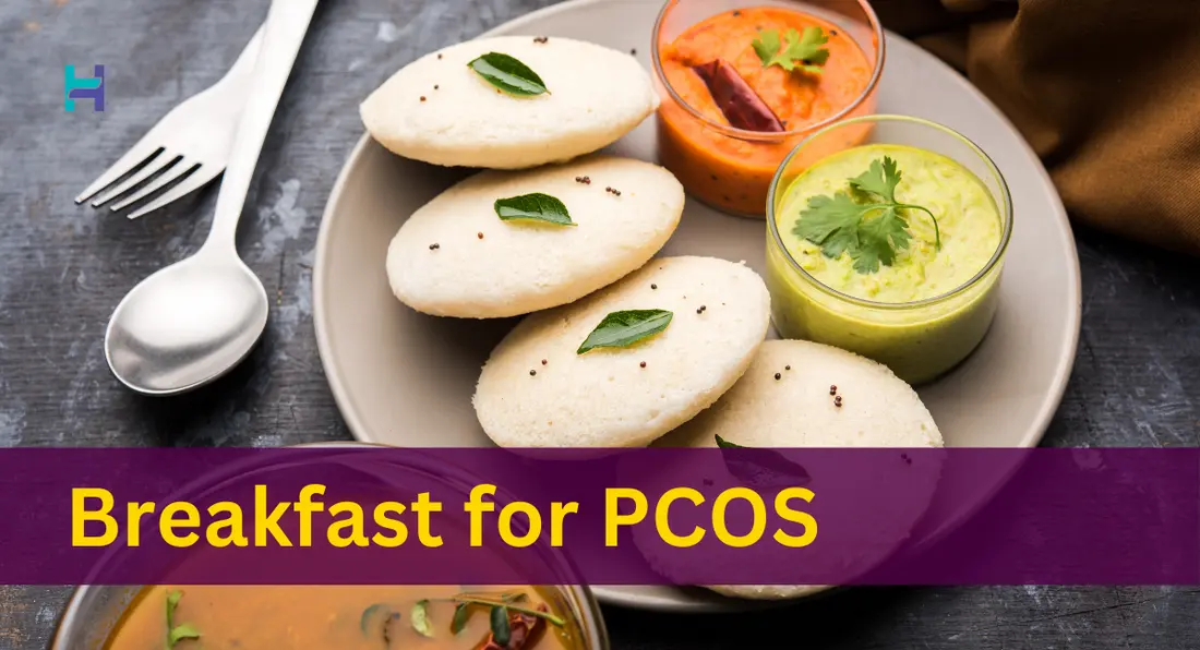 PCOS friendly breakfast for hormonal balance