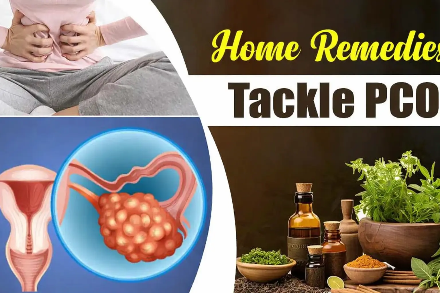 PCOD में Home Remedies & Natural Care: