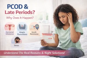 पीसीओडी में पीरियड लेट