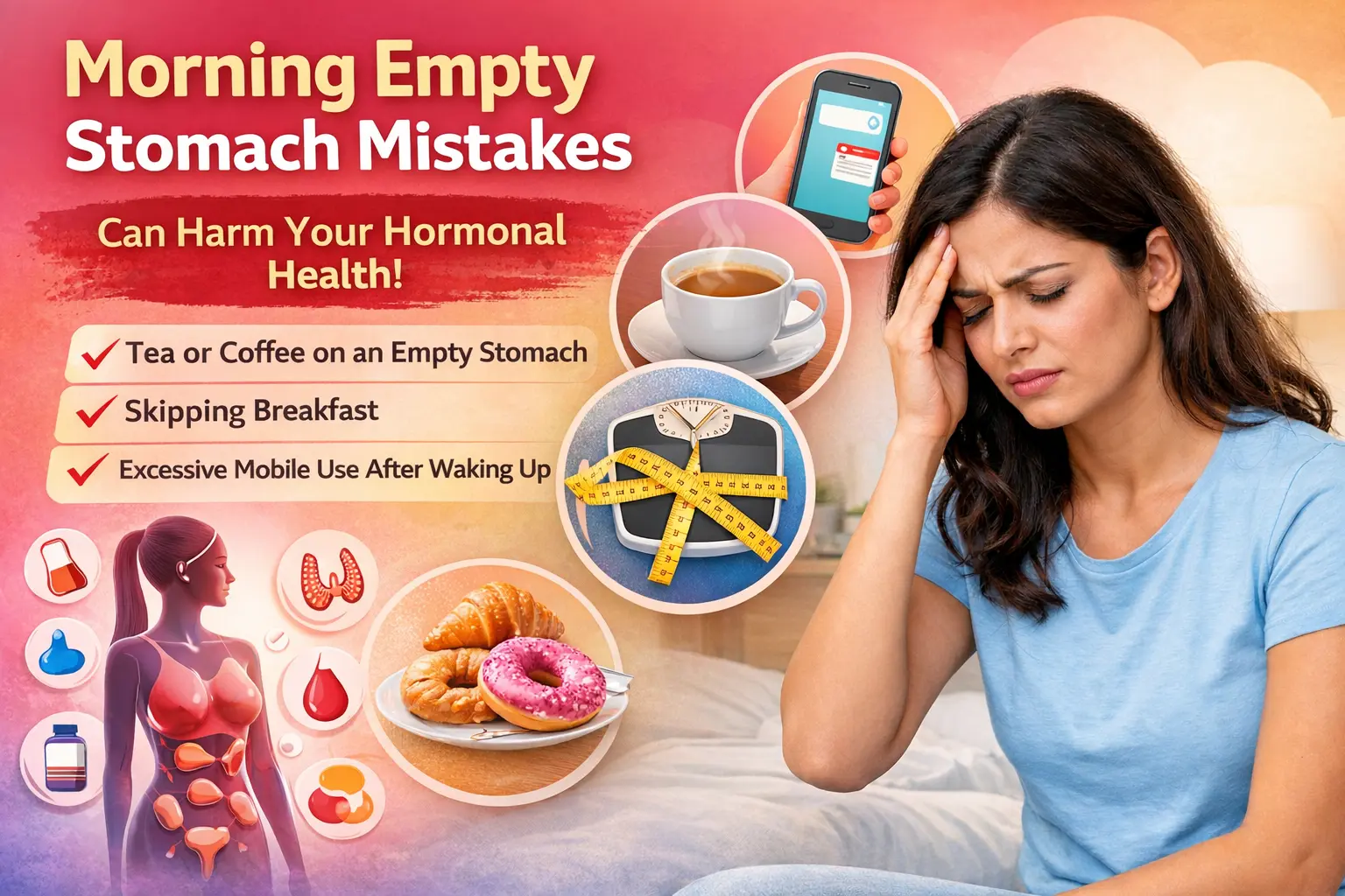 सुबह खाली पेट ये गलतियां आपकी हार्मोन हेल्थ बिगाड़ सकती हैं