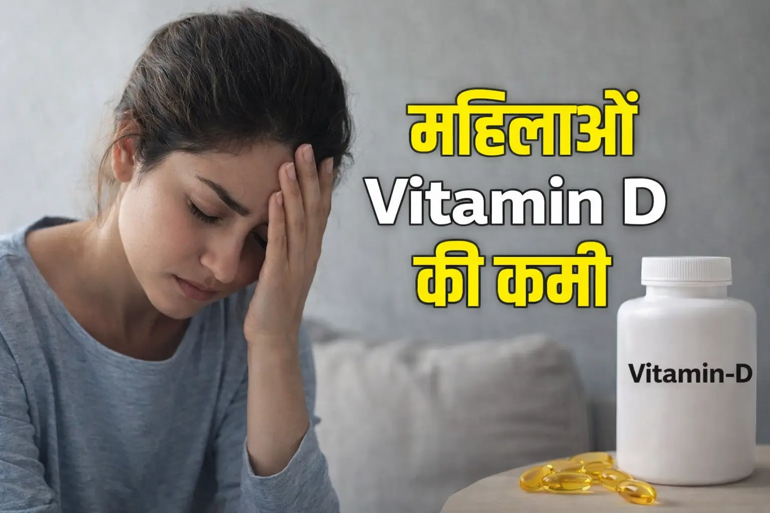 Vitamin D की कमी