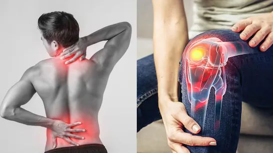 शरीर में सूजन